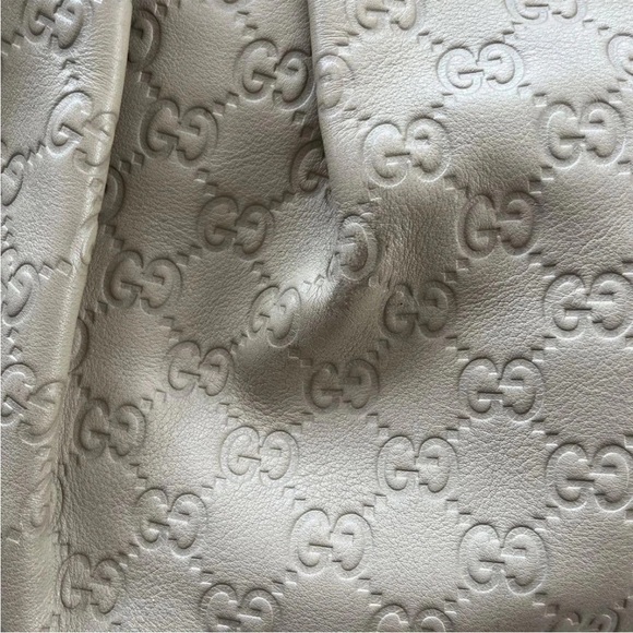 Gucci Beige Leather Tote Bag - Picture 5 of 11